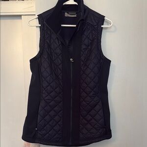 Athleta Navy Quilted Vest